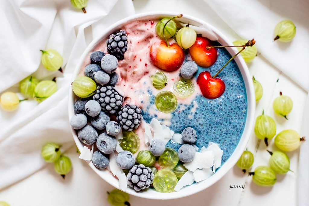 Blue Chia Pudding