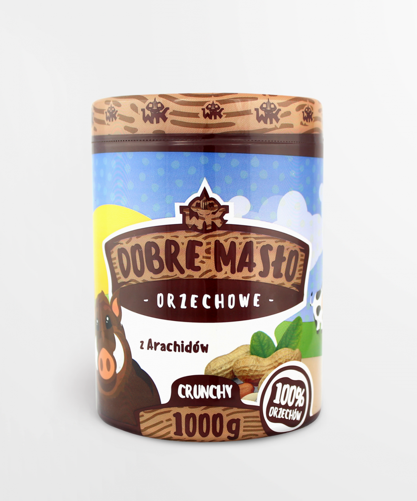 Dobre Masło Orzechowe 100% WK Nutrition