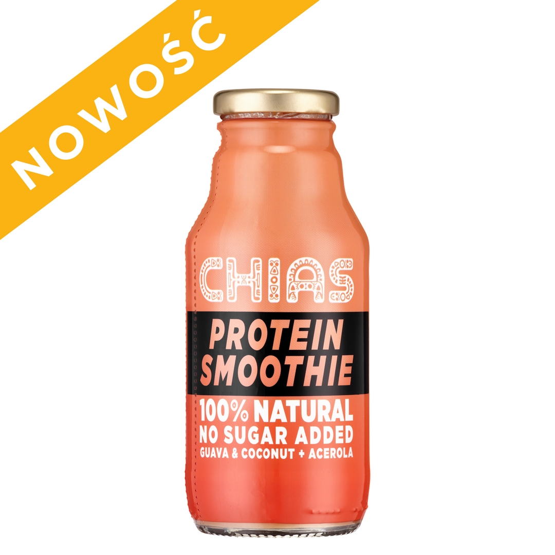 Protein Smoothie Chias Guava & Coconut + Acerola 8x330ml