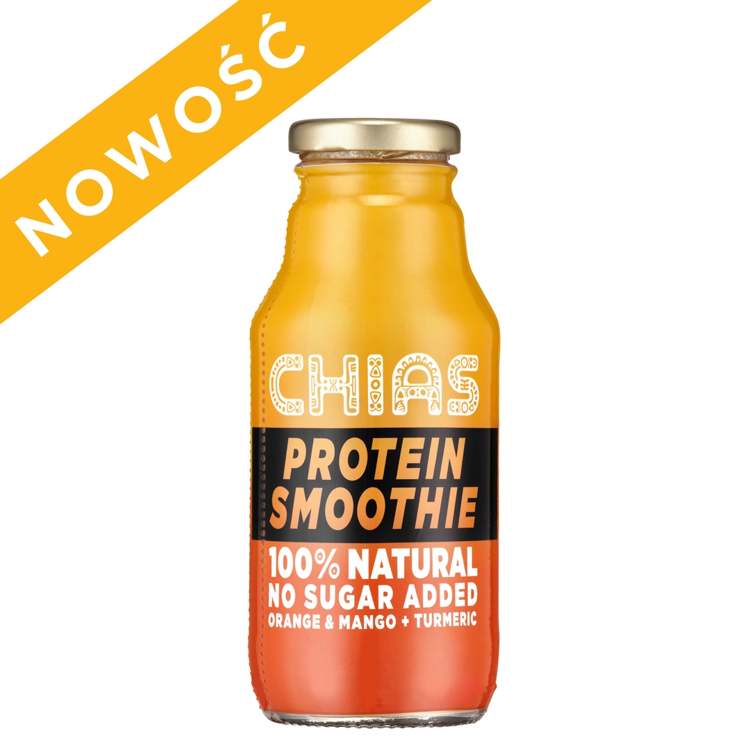 Protein Smoothie Chias Orange & Mango + Turmeric 8x330ml